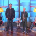 Blake Shelton Gushes About Girlfriend Gwen Stefani and Plays a Game of Wet Head on “Ellen”